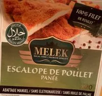 Mängden socker i Escalope de poulet panee
