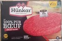 Mängden socker i Steak haché 100% pur boeuf Halal