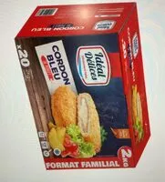 Mängden socker i Cordon bleu de poulet