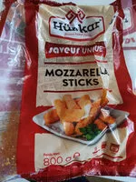 Mängden socker i mozzarella sticks