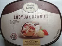 Mängden socker i Lody Jak Dawniej Smak Biszkoptowy z Ciasteczkami i Sosem Truskawkowym