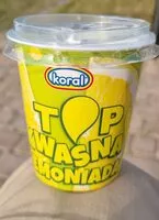 Mängden socker i Top kwaśna cytryna