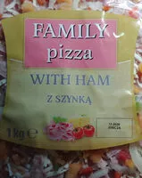 Mängden socker i Pizza z szynką wieprzową, na podpieczonym spodzie.