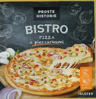 Mängden socker i Pizza z pieczarkami na podpieczonym spodzie. Produkt głęboko mrożony.