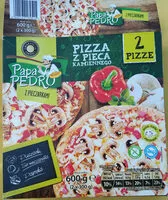 Mängden socker i Pizza z pieca kamiennego z pieczarkami