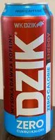 Mängden socker i Dzik Energy Zero calorie