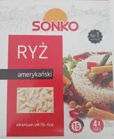 Mängden socker i Ryż biały amerykański