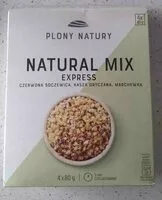 Mängden socker i Natural Mix express - czerwona soczewica, kasza gryczana, marchewka