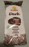 Mängden socker i Sonko Chocolate Coated Rice Cakes