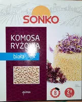 Mängden socker i Komosa ryżowa biała