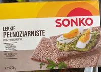 Mängden socker i pieczywo chrupkie pełnoziarniste