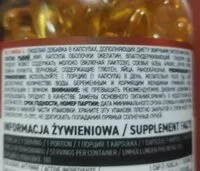 Mängden socker i Омега 3