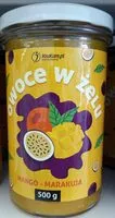 Mängden socker i Owoce w żelu mango - marakuja