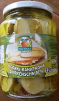 Mängden socker i Ogórki Kanapkowe Gurkenscheiben