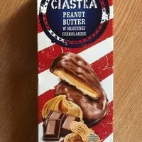 Mängden socker i Ciastka peanut butter