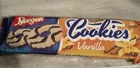 Mängden socker i Bergen 105G Vanilla Cookies With Chocolate