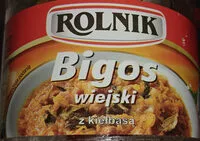 Mängden socker i Bigos wiejski z kiełbasą