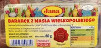 Mängden socker i Baranek z masła wielkopolskiego