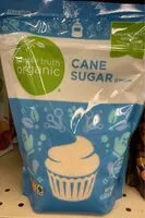 Mängden socker i Cane sugar