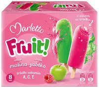 Mängden socker i Lody Fruit! Malina Jabłko