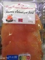 Mängden socker i Saumon Atlantique fumé