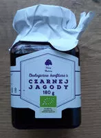 Mängden socker i ekologiczna konfitura z czarnej jagody