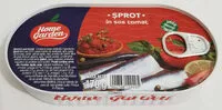 Mängden socker i Șprot în sos tomat