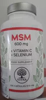 Mängden socker i MSM Vitamine C + Sélénium