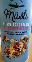 Mängden socker i Müsli weisse Schokolade & Früchte-Müsli