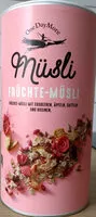 Mängden socker i Früchte-Müsli