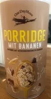 Mängden socker i Porridge mit babanen