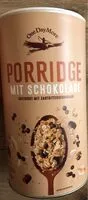 Mängden socker i Porridge mit schokolade