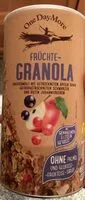 Mängden socker i Früchte Granola