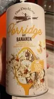 Mängden socker i Porridge mit Bananen