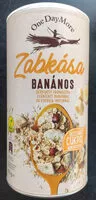 Mängden socker i Zabkása, banános