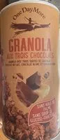 Mängden socker i Granola aux trois chocolats