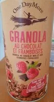 Mängden socker i Granola chocolat framboises