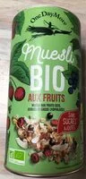 Mängden socker i Muesli