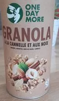 Mängden socker i Granola à la cannelle et aux noix