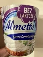 Mängden socker i Almette serek twarogowy śmietankowy 150g