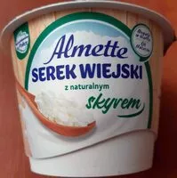 Mängden socker i Serek wiejski ze skyrem