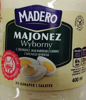 Mängden socker i Majonez wyborny z żółtkiem z jaja kurzego z chowu z wolnego wybiegu