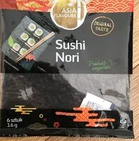 Mängden socker i Sushi Nori