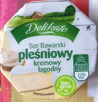 Mängden socker i Ser Bawarski pleśniwy, kremowy łagodny