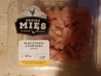 Mängden socker i Paski z fileta z kurczaka