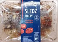 Mängden socker i Śledź filety z suszonymi pomidorami