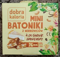 Mängden socker i Mini Batoniki z nerkowców a la sernik waniliowy