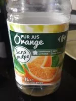 Mängden socker i Pur jus orange