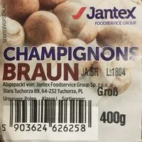 Mängden socker i Champignons braun