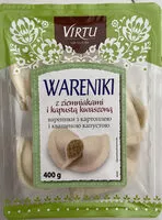 Mängden socker i Wareniki z ziemniakami i kapustą kwaszoną